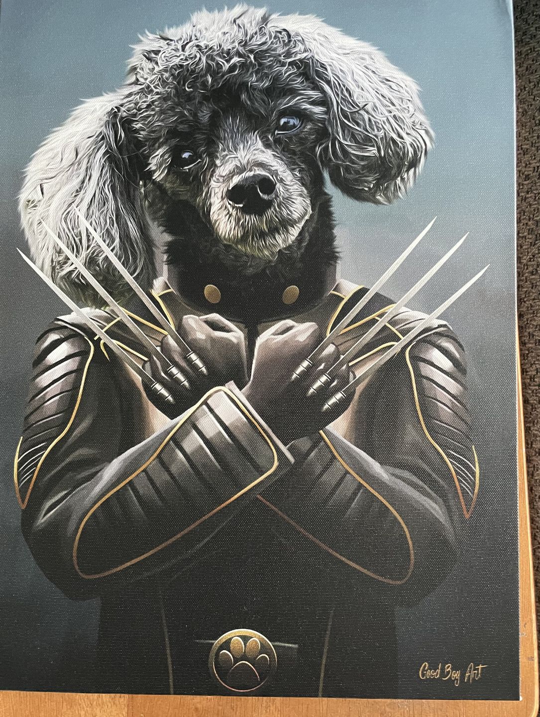 "Logan" - Painted Paw Pawtrait