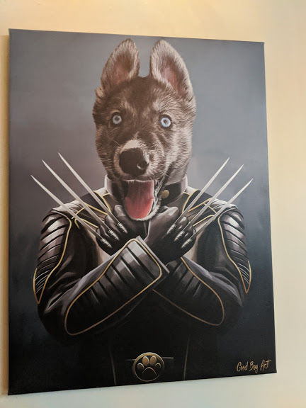 "Logan" - Painted Paw Pawtrait