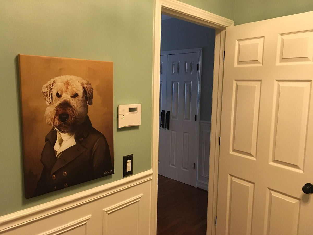 "The Ambassador" - Painted Paw Pawtrait