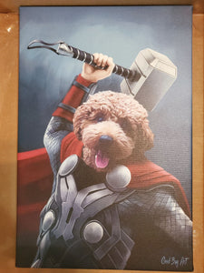 "Son of Odie" - Painted Paw Pawtrait