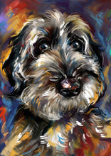 Load image into Gallery viewer, &quot;Abstract Oil Style&quot; - Painted Paw Pawtrait
