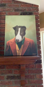 "Joker" - Painted Paw Pawtrait